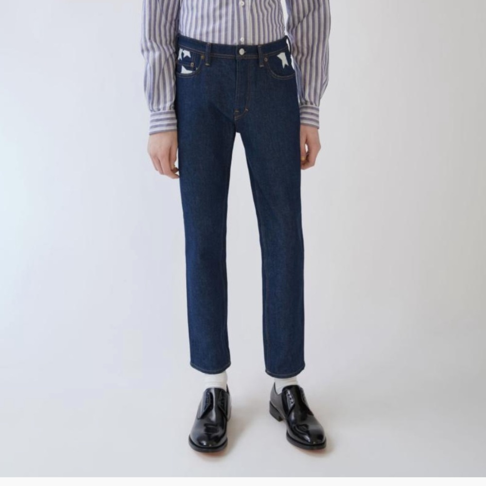 Acne Studio River jeans with star detail